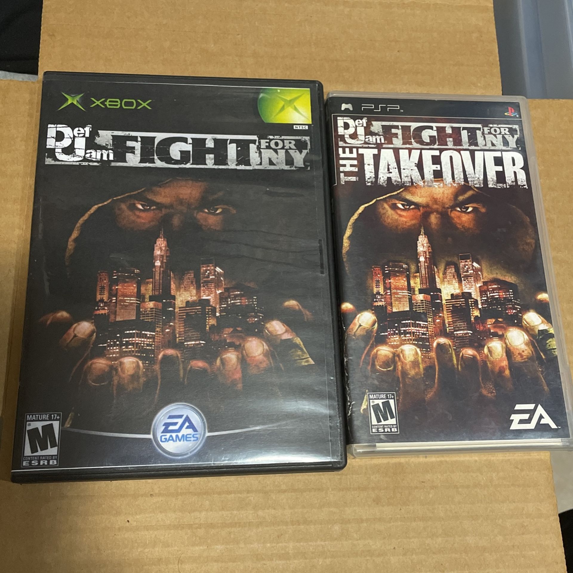 Usado: Jogo Def Jam Fight For ny: The Takeover - psp em Promoção