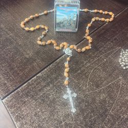 Wood rosary