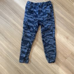 Gap Blue Camouflage Boys Pants Size M