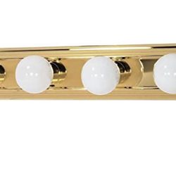 Sunset Lighting 4 Light 240 Watt Bathroom Vanity Strip, NEW