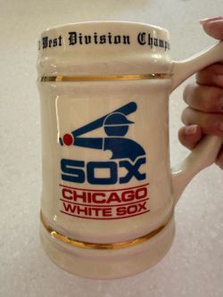 Vintage 1983 Chicago White Sox AL West Division Champions Ceramic Beer Stein Mug – Tony La Russa Roster