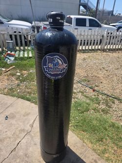 ECO-X Series 7-Stage Municipal Water Filtration and Salt-Free Conditioning System Treats up to 3 Bathrooms in Black