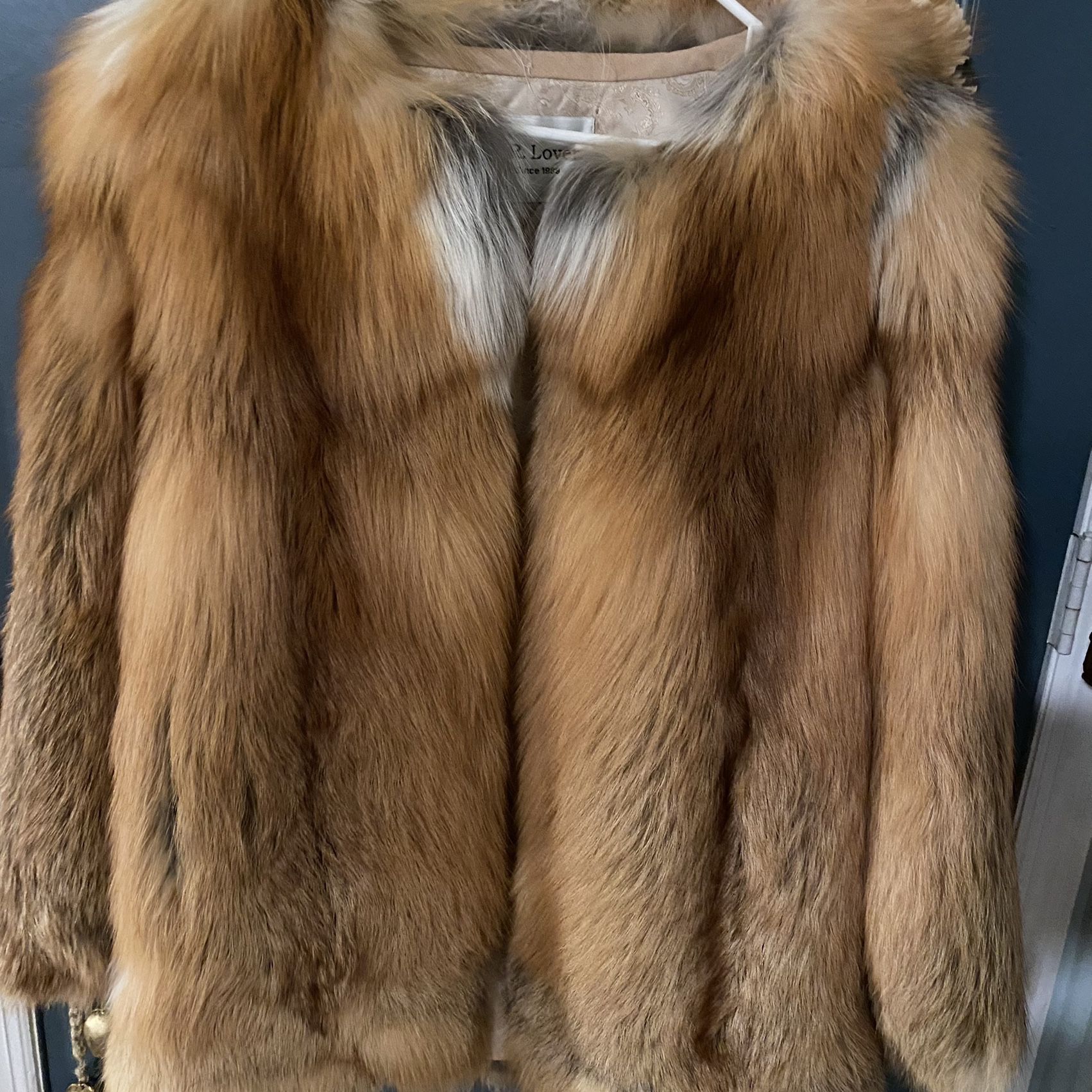 Real Fox Fur Coat