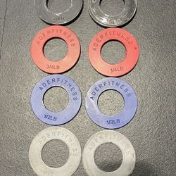 OLYMPIC ALDERFITNESS FRACTIONAL WEIGHTS PLATES