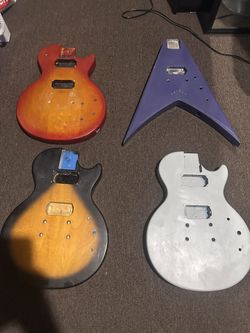 Guitar body lot + epiphone les paul junior for parts