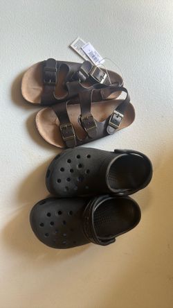 Crocs and sandals