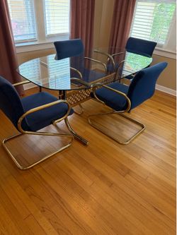 Vintage 1980s Dining Set