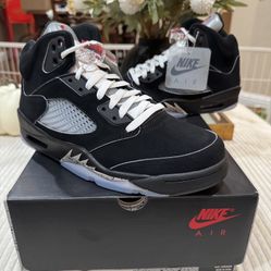 Air Jordan 5 OG ‘Black Metallic’ Reimagined - Size 9 