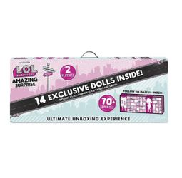 LOL Girls 2 Playset Amazing 70+ Surprises with 14 Fashion Dolls 559764E7C