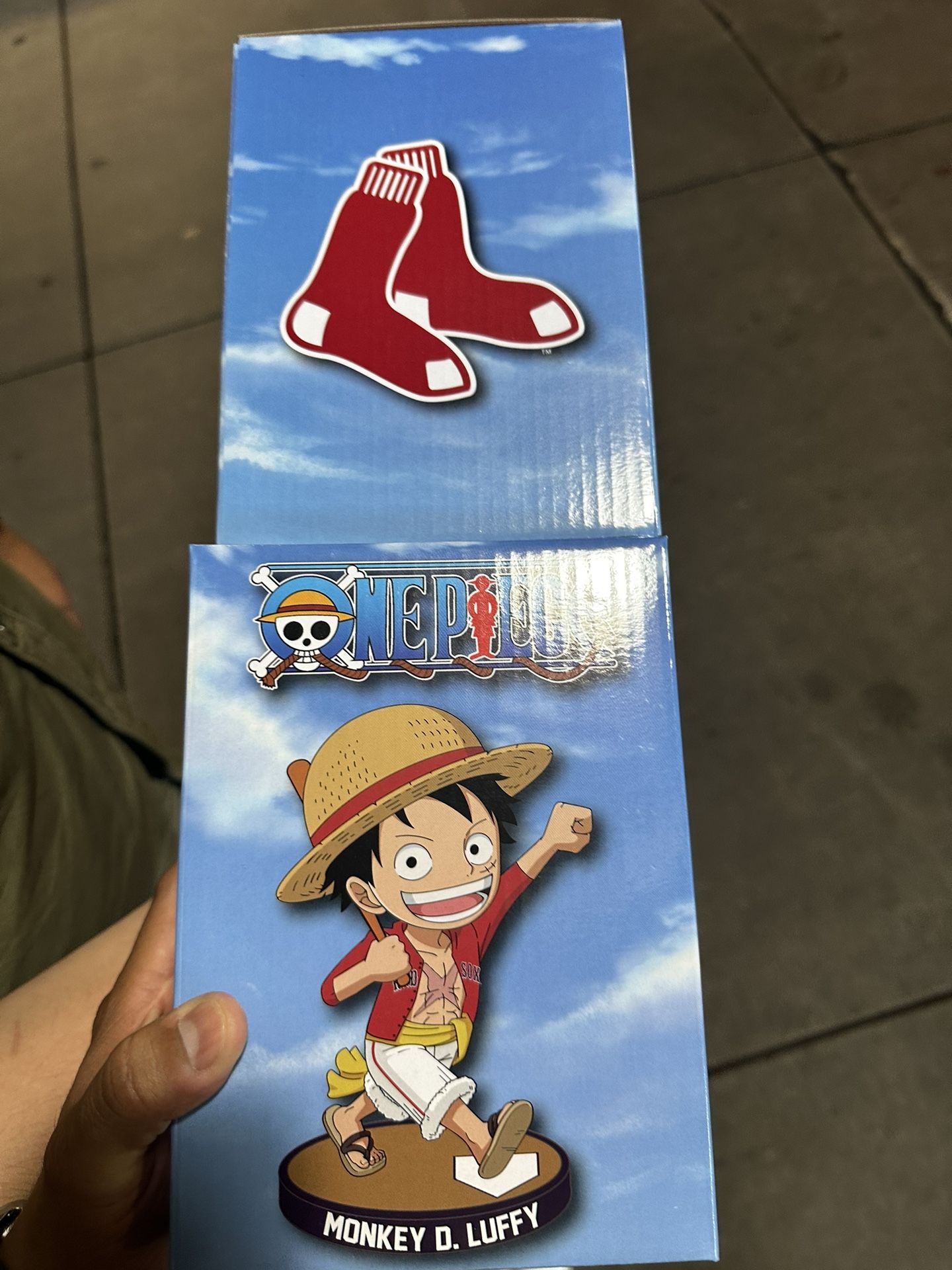 Luffy Bobble Head Red Sox