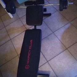 Marcy Club Bench And Weight 