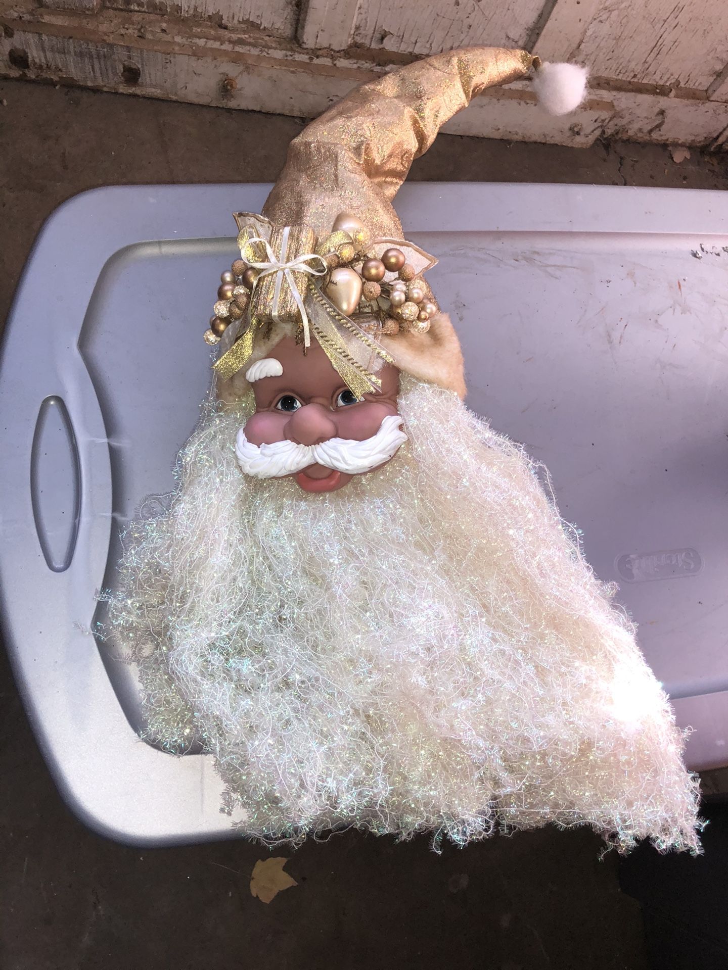 Elegant Hanging Santa decoration