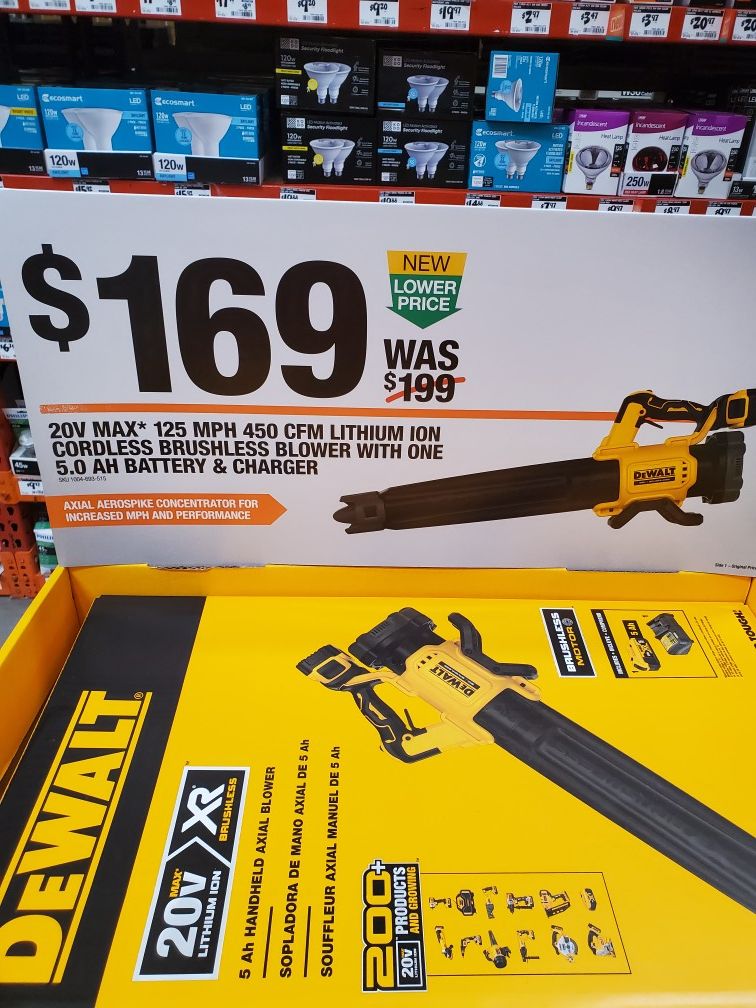 DEWALT BLOWER 450 MOD 20V