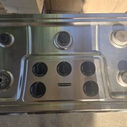KITCHENAID 5 BURNER COUNTERTOP STOVE 