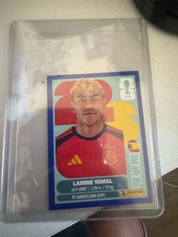 Lamine yamal blue sticker