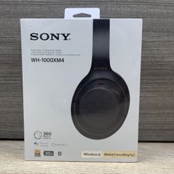 SONY 1000XM4 Over Ear Headphones (Black)