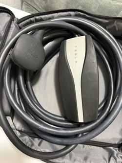 Tesla home charger used.