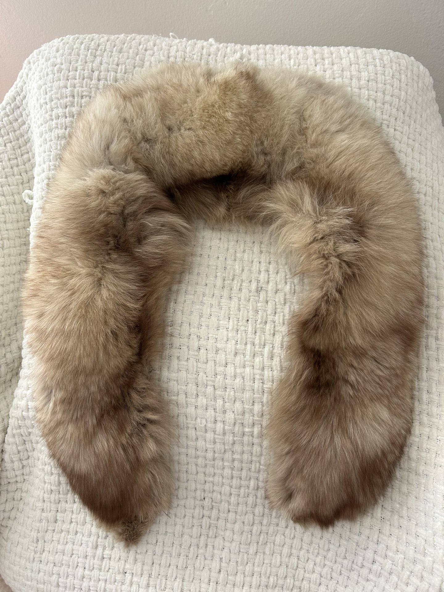 Vintage Fox Wrap Fur For Shoulders Coat Accessory Stole Scarf Shawl Estate find Luxury Silver Fox Retro One Size clothing  