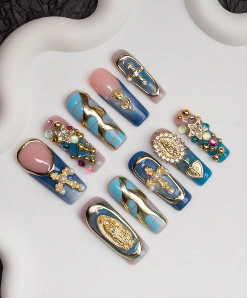 New Hand Made Press On Nails