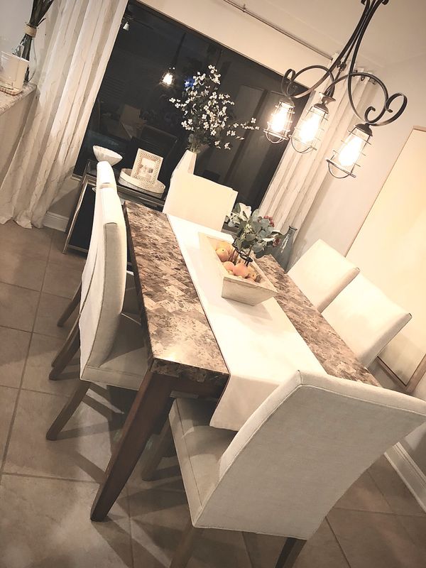 Marble Dining Room Table for Sale in Highland Beach, FL ...