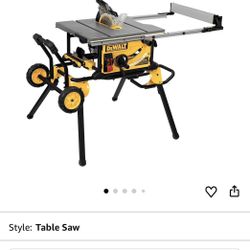 Dewalt table Saw W/ Extra Blades