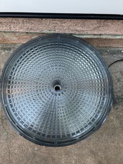 Food Dehydrator Tray Clear Plastic Round
