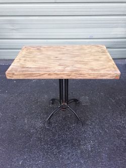 Solid wood table 36” x 24” two available