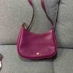 Kate Spade Pebble Leather Large Crossbody Handbag 