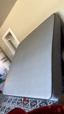 Gray Mattress with Dark Border