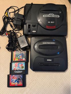 Sega genesis model 1&2