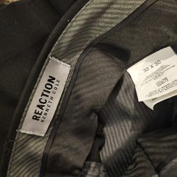 Men's Kenneth Cole dress pants black