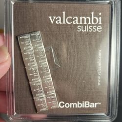 10G .999 Pure Fine Silver Investment Grade VALCAMBI Brand Batering Silver