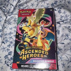 Pokemon Ascended Heroes Booster Bundles 