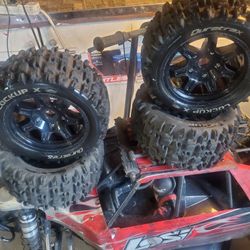RC Tires Duratrax Big Boy  Monster Truck Tires  4