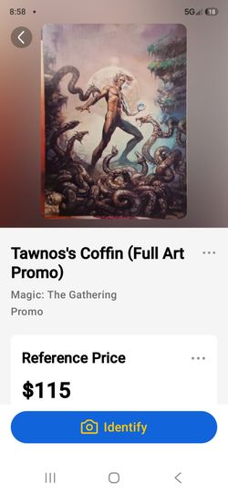 Tawnos's Coffin Full Art Promo MTG Card