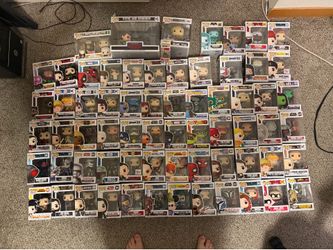 66 Pop! Figures Lot
