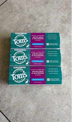 Tom’s Toothpaste