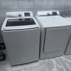 Used Samsung Washer and Gas Dryer with Warranty  Big Capacity