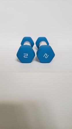 CAP Hex 2 Lb Dumbbell 4lbs Total New