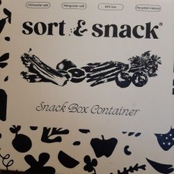 Brand New In Box And Sealed Sort Snack Containers