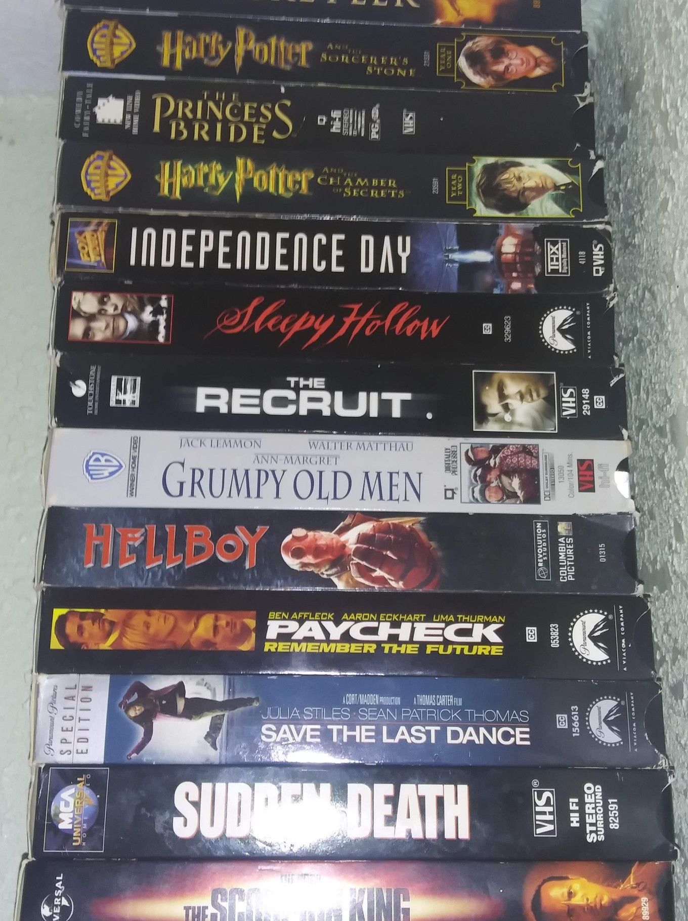Over 100 VHS Tapes