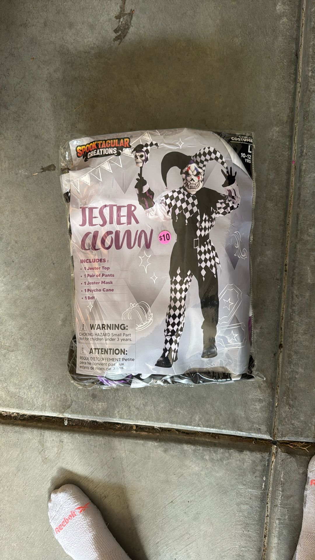 10-12 Clown Costume