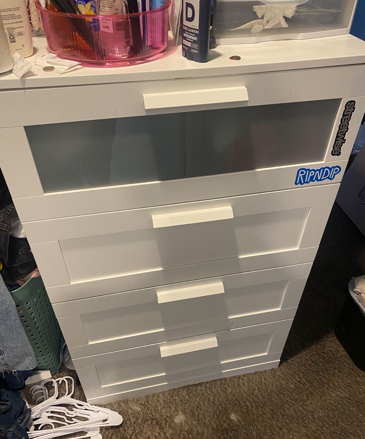BRIMNES 4-drawer chest