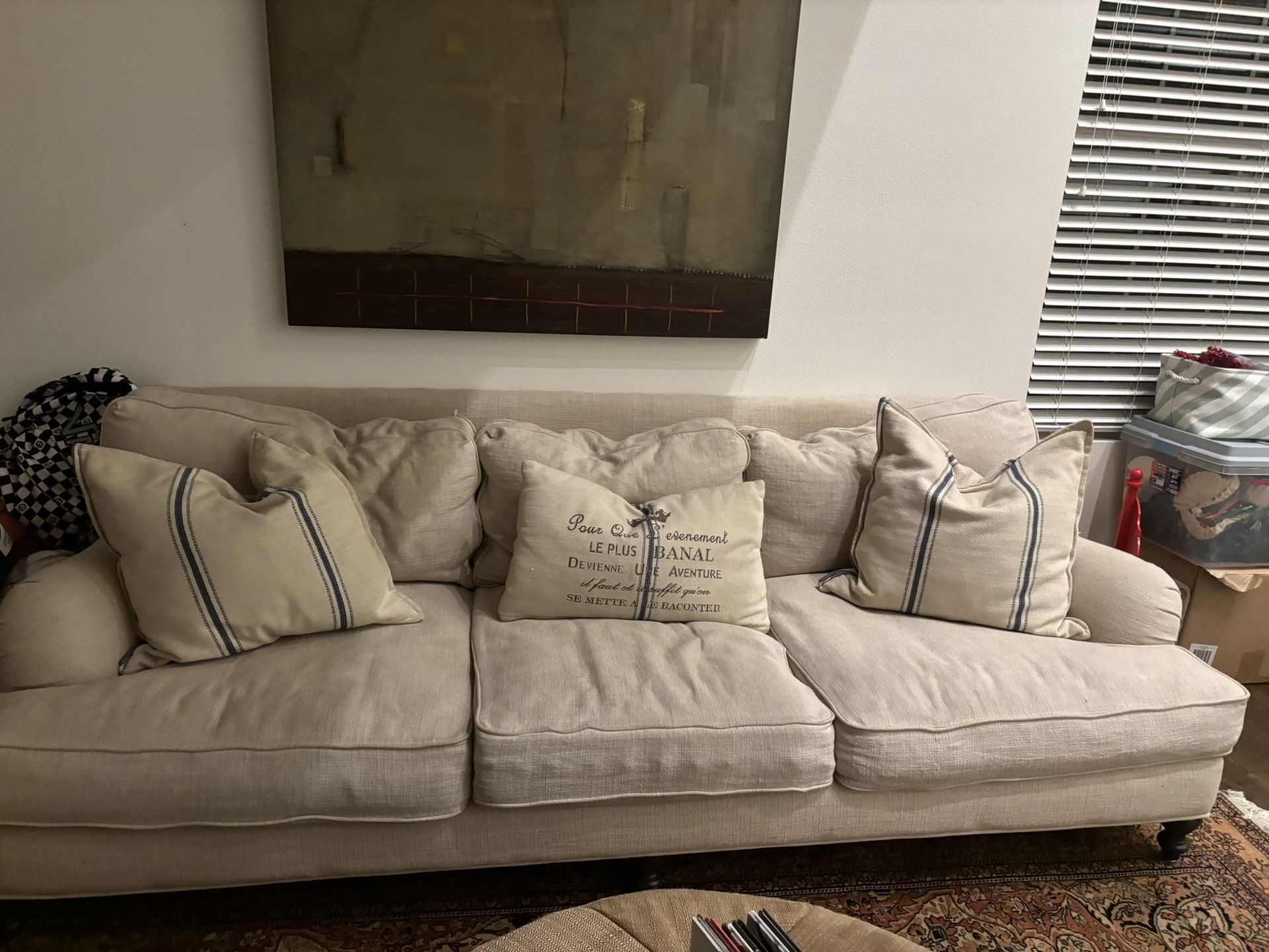 Cream Couch 
