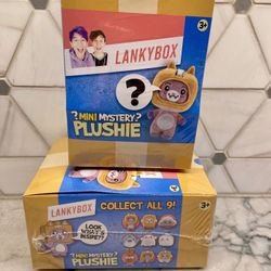 LankyBox Mini Mystery Plushie is a collectible toy featuring characters from the popular YouTube series LankyBox. 