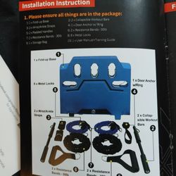 Home Gym And Ab Wheel 