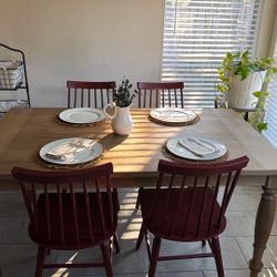 Dining Table With Chair 