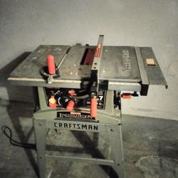 Table Saw Nice Condition Everything 