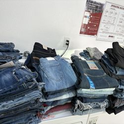 50 Pairs Of Denim Jeans For $100