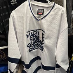 Supreme x Marithé + François Girbaud Hockey Jersey White